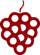 icono uvas