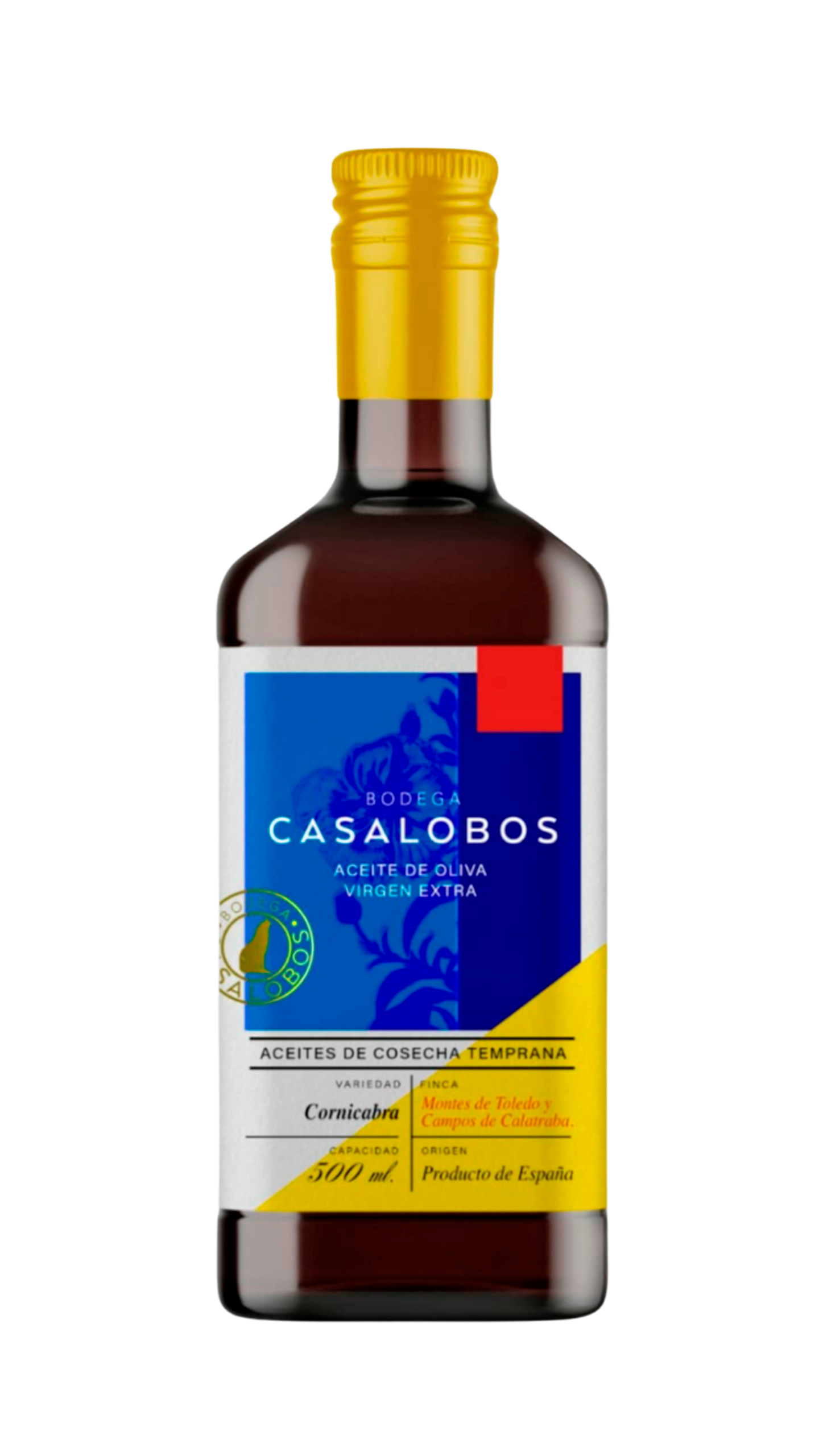 Caja de 6 botellas de Aceite de Oliva Virgen Extra “Temprano Casalobos Cornicabra”