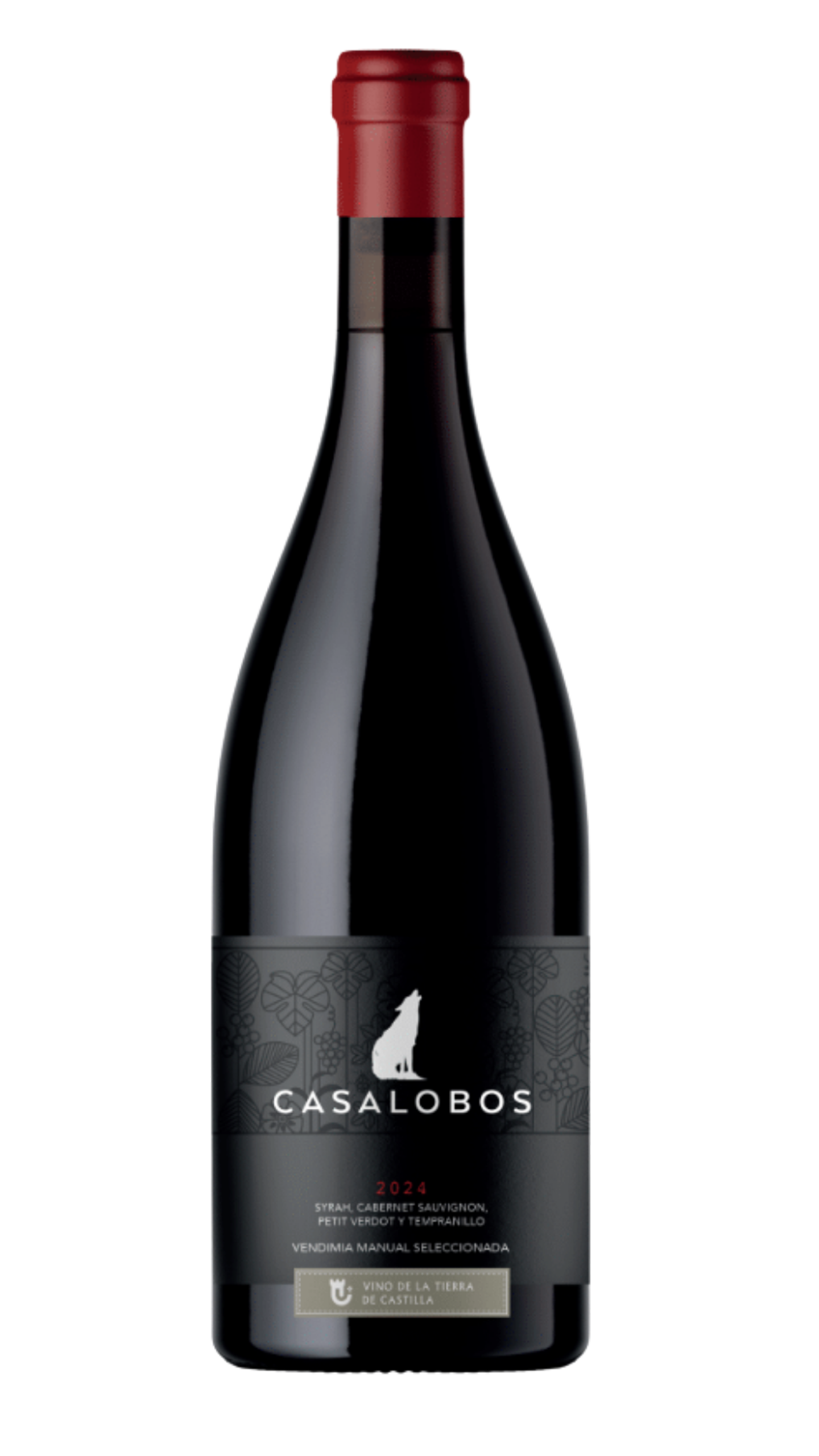 Caja de 6 botellas de vino tinto “Casalobos”